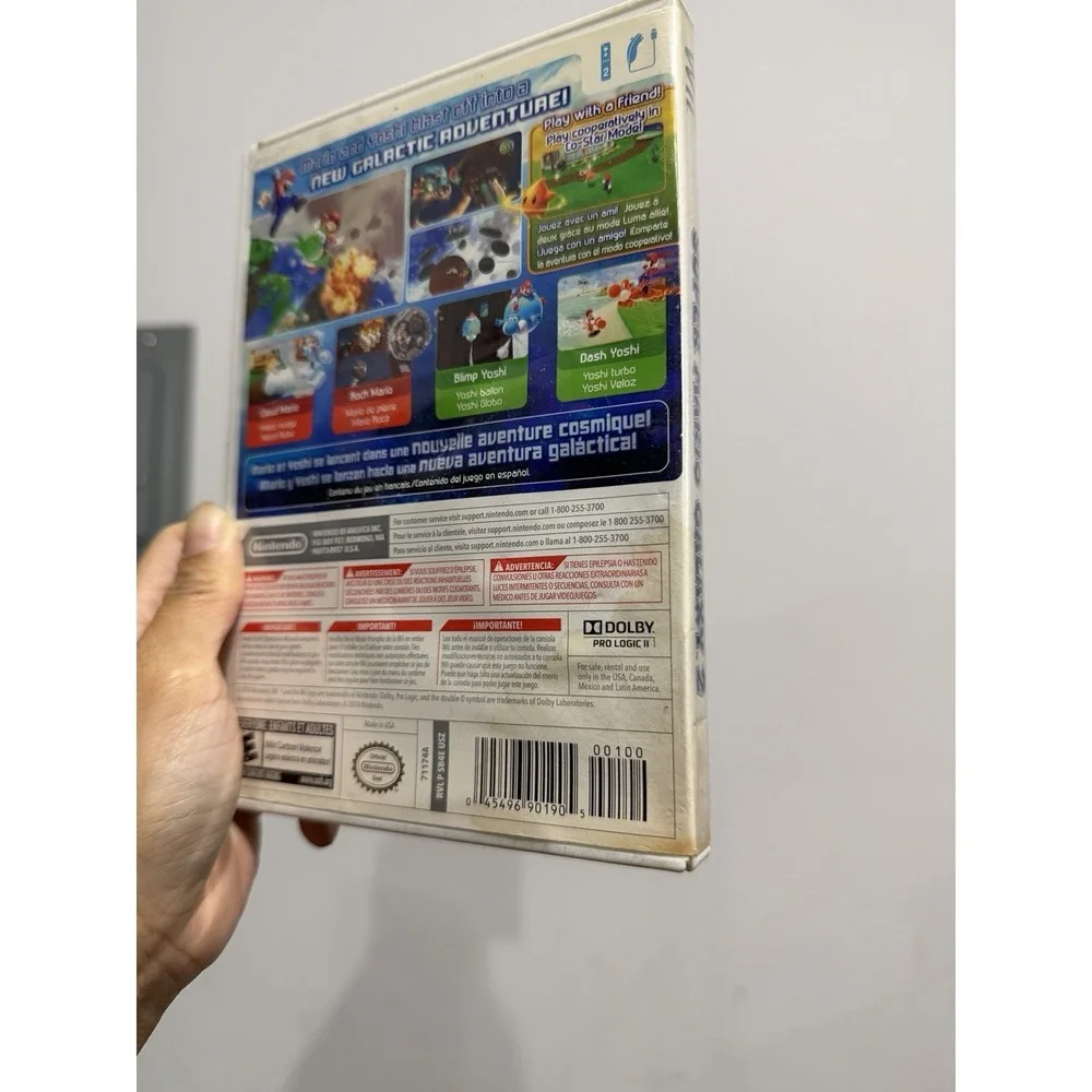 Super Mario Galaxy 2 Nintendo Wii CIB Complete w/ Manual - Damaged Case